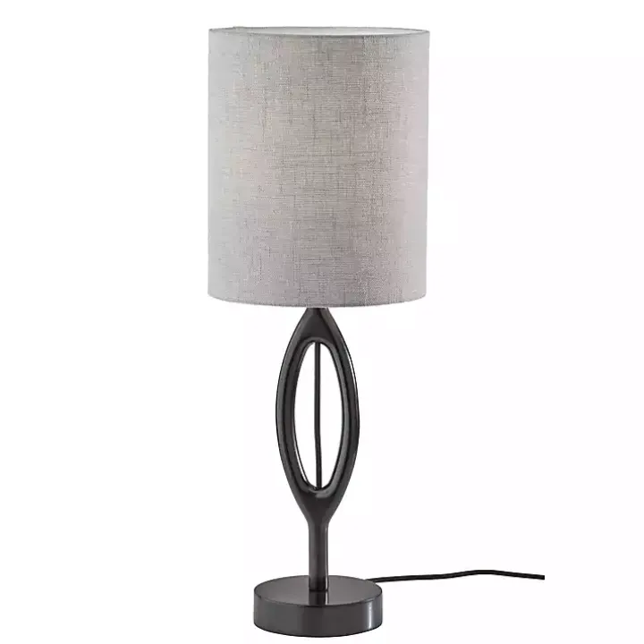 Black Mayfair Open Table Lamp
