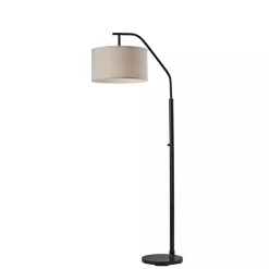 Black Metal Arch Floor Lamp