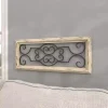 Black Metal Farmhouse Scroll Wall Plaque