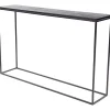 Black Metal Wire Frame Console Table