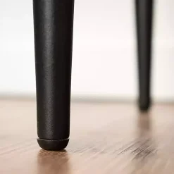 Black Mid-Century Modern Accent Table