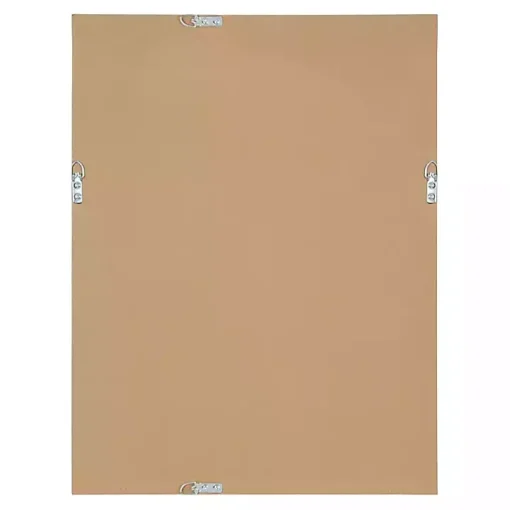 Black Reyna Rectangle Wall Mirror