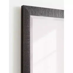 Black Reyna Rectangle Wall Mirror