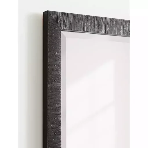Black Reyna Rectangle Wall Mirror