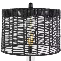 Black Rope Jenny Table Lamps, Set of 2