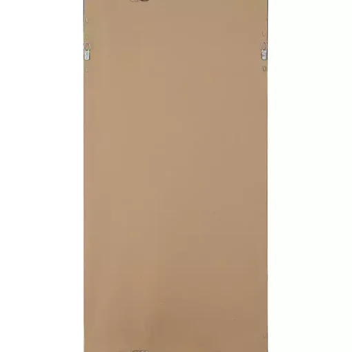Black Thin Frame Rectangle Wall Mirror