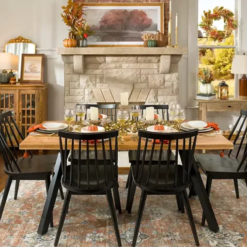 Black Windsor Dining Chair