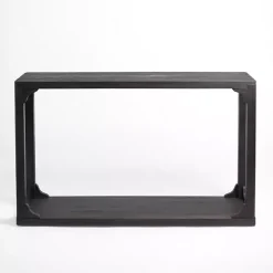Black Wood Basni Console Table