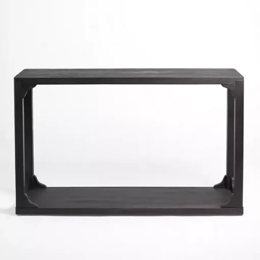Black Wood Basni Console Table