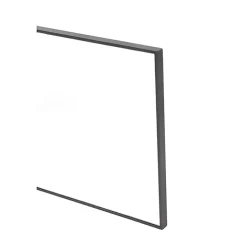 Black Wood Framed Mirror, 24x40 in.