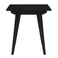 Black Wood Minimalist Accent Table