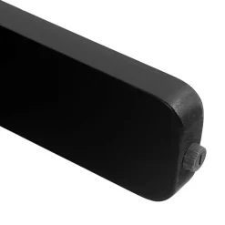 Black Wood Round Ford Accent Table