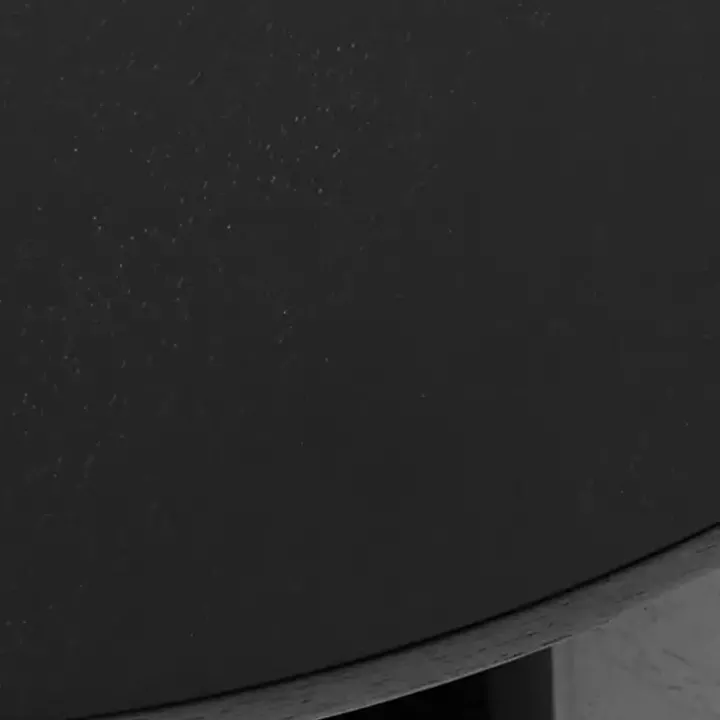 Black Wood Round Ford Accent Table