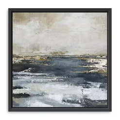 Blue Bay Framed Canvas Art Print, 40x40 in.