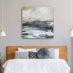 Blue Bay Giclee Canvas Art Print, 40x40 in.