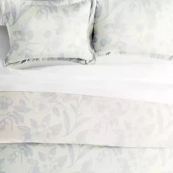 Blue Botanical 2-pc. Twin Duvet Cover Set