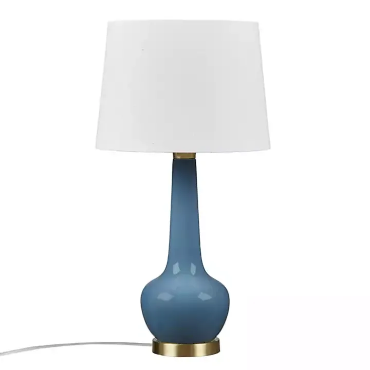 Blue Ceramic Zazie Table Lamp