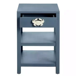 Blue Crab Accent Table