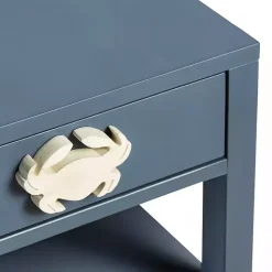 Blue Crab Accent Table
