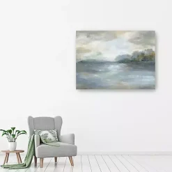 Blue Ethereal Giclee Canvas Art Print