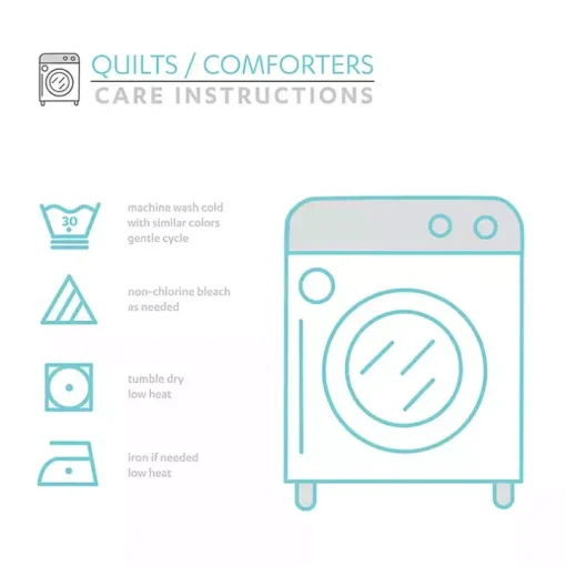 Blue Farmhouse 3-pc. Full/Queen Comforter Set