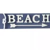 Blue Fir Beach Arrow Coastal Wall Plaque