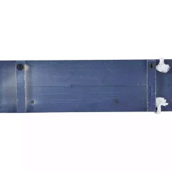 Blue Fir Beach Arrow Coastal Wall Plaque