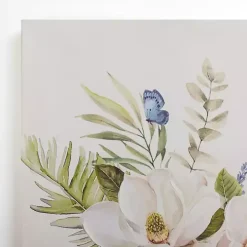 Blue Floral in China Vase II Canvas Art Print