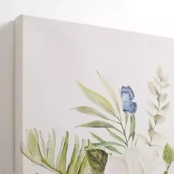 Blue Floral in China Vase II Canvas Art Print