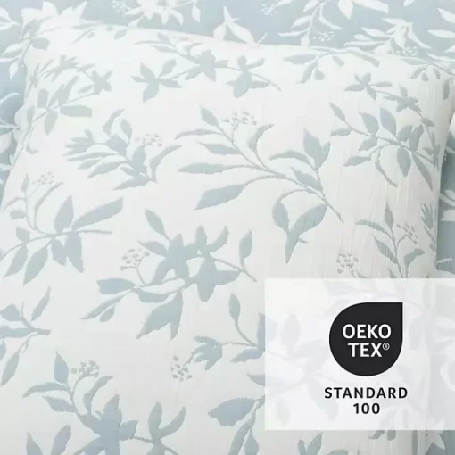 Blue Floral Reversible 3-pc. Full/Queen Quilt Set