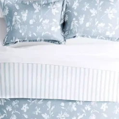 Blue Garden Farmhouse 3-pc. King Duvet Cover Set