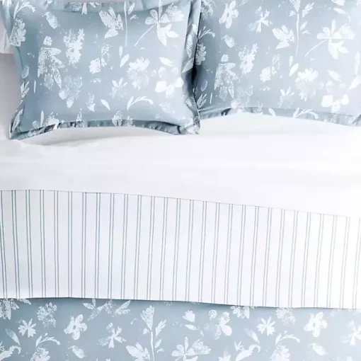 Blue Garden Farmhouse 3-pc. King Duvet Cover Set