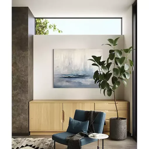 Blue Lace Canvas Art Print