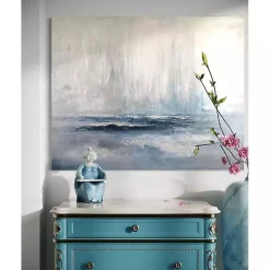 Blue Lace Canvas Art Print