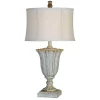 Blue Lilly Table Lamps, Set of 2