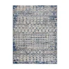 Blue Moroccan Area Rug, 5x7