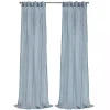 Blue Paloma Curtain Panel, 95 in.