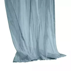 Blue Paloma Curtain Panel, 95 in.