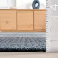Blue Plaid Emily Henderson x RugsUSA Area Rug, 4x6