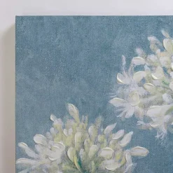 Blue Spring Blossoms Canvas Art Print