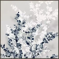 Blue Spring Framed Canvas Art Print