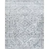Blue Traditional Washable Area Rug, 6x9