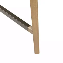 Blue Upholstered Low Back Swivel Counter Stool