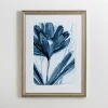 Blue Vibes I Framed Art Print