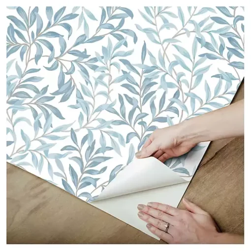 Blue Vines Peel & Stick Wallpaper
