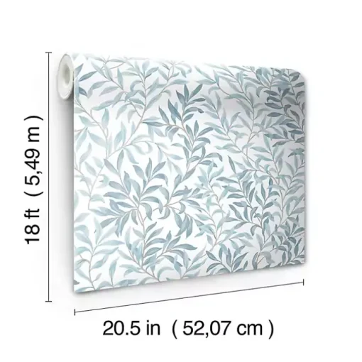 Blue Vines Peel & Stick Wallpaper