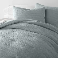 Blue Waffle Ultra-Soft 3-pc. King Comforter Set