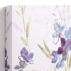 Blue Wildflowers II Canvas Art Print