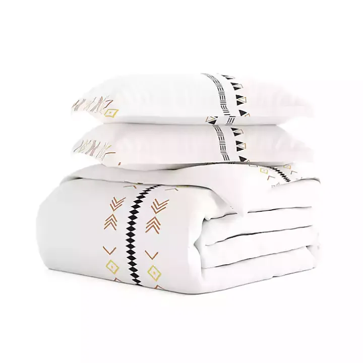 Bohemian Stripe 2-pc. Twin Duvet Cover Set