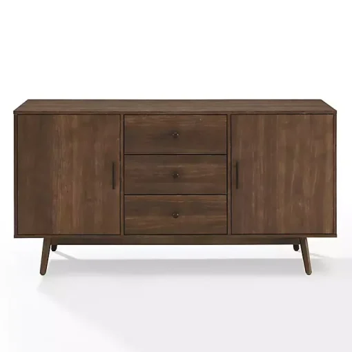 Bonnie Brown Midcentury Sideboard Cabinet